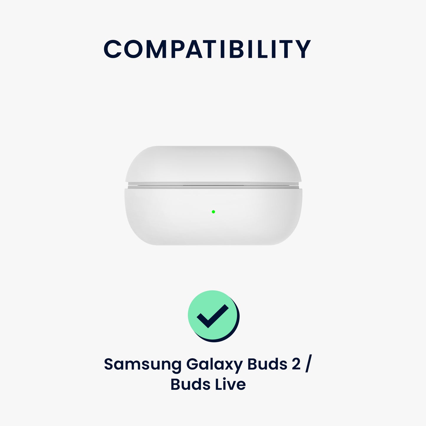 Silikon Hülle für Samsung Galaxy Buds 2 Pro / Buds 2 / Buds Live Don't touch my Headphones
