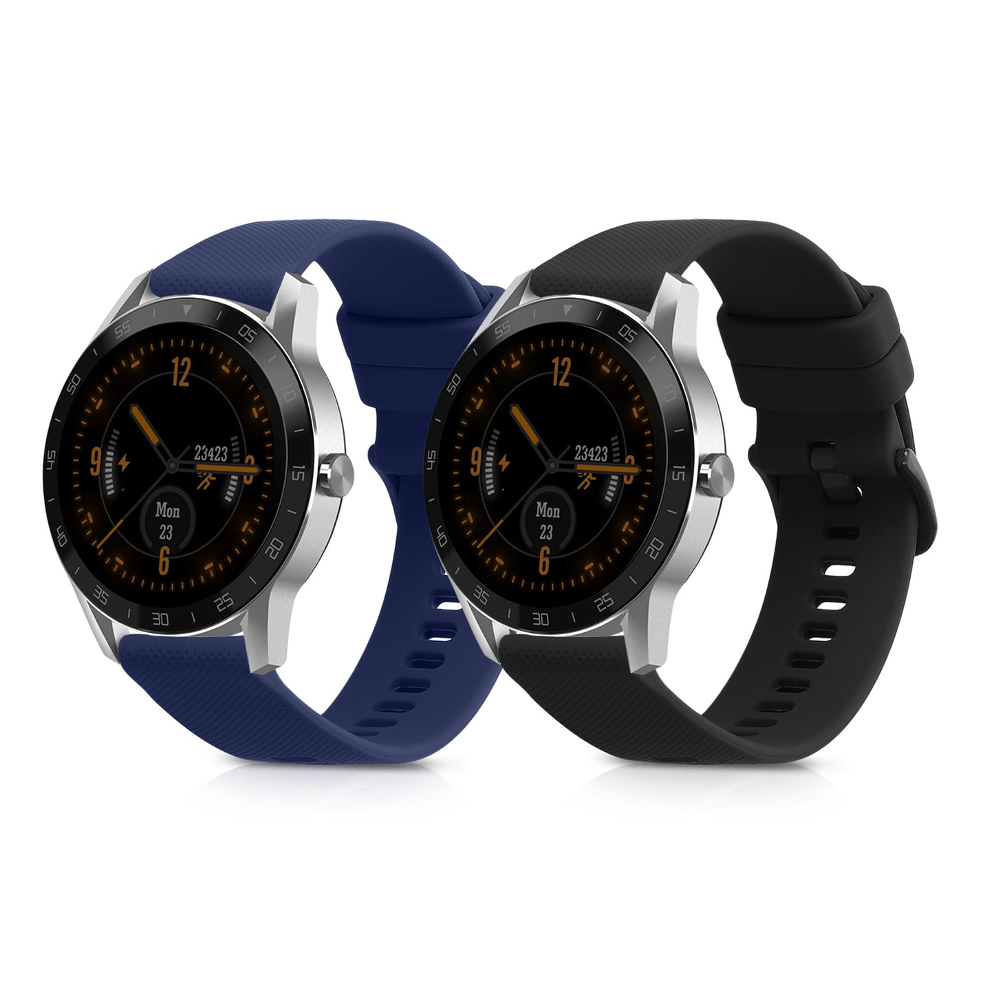 kwmobile Uhrenarmband für Blackview X1 Smartwatch Armband Fitnesstracker Band Set Ersatzarmband