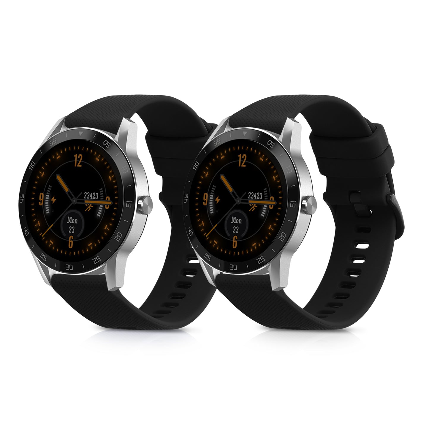 kwmobile Uhrenarmband für Blackview X1 Smartwatch Armband Fitnesstracker Band Set Ersatzarmband