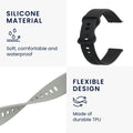 kwmobile Uhrenarmband für Huami Amazfit Bip / Bip Lite Armband Fitnesstracker Band Set Ersatzarmband Smartwatch