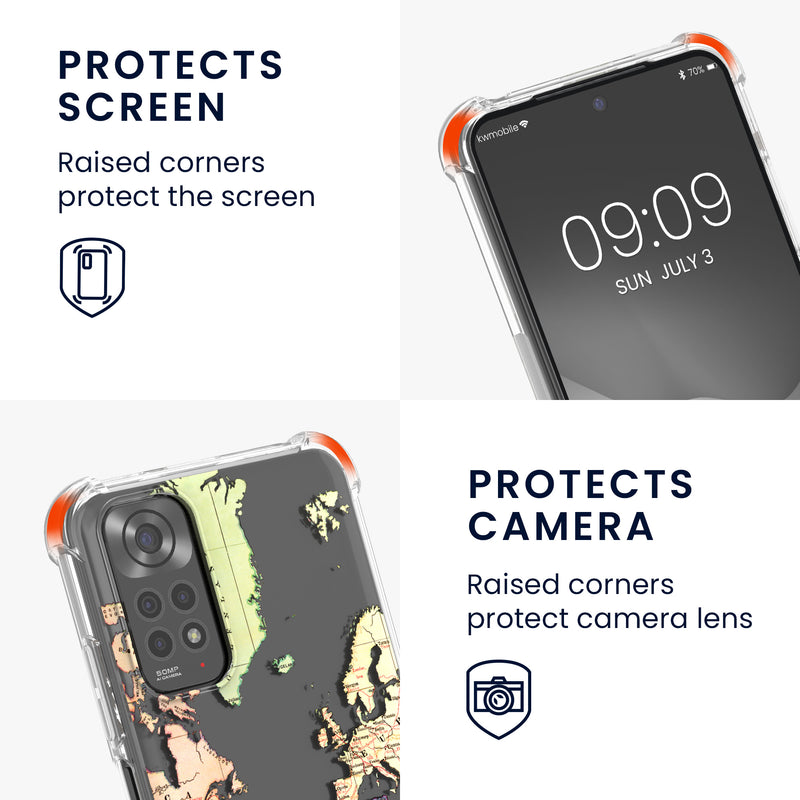 kwmobile Necklace Case kompatibel mit Xiaomi Redmi Note 11 / Note 11S Hülle