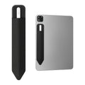 kwmobile Tablet Pen Hülle kompatibel mit Apple Pencil - Universalhalterung für digitale Stifte - selbstklebend aus Kunstleder