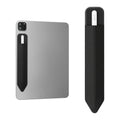 kwmobile Tablet Pen Hülle kompatibel mit Apple Pencil - Universalhalterung für digitale Stifte - selbstklebend aus Kunstleder