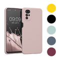 kwmobile Hülle kompatibel mit Motorola Moto G22 Hülle - Silikon Handy Case - Handyhülle weiche Oberfläche - kabelloses Laden - Rhabarber Rot Rhabarber Rot  