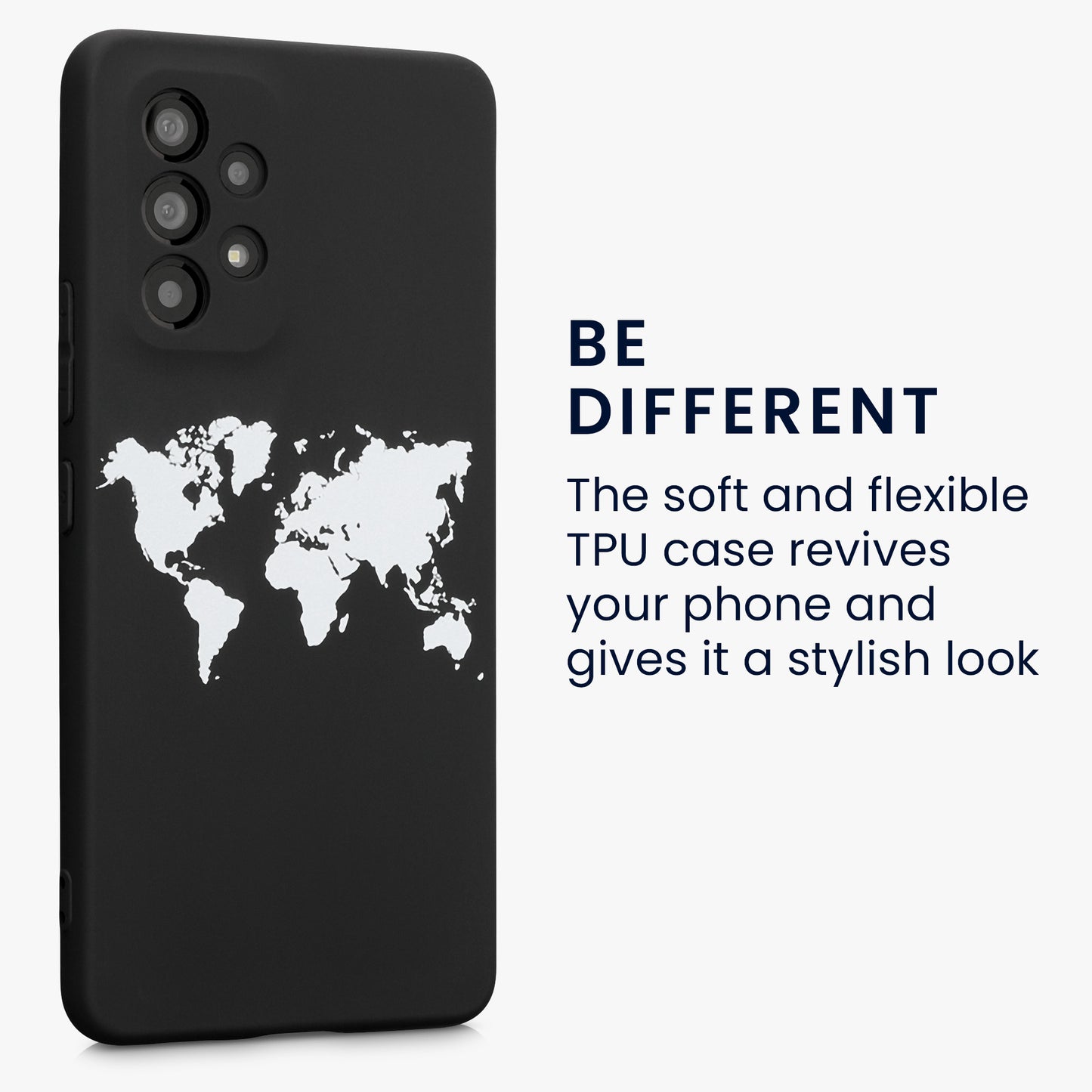 kwmobile Hülle kompatibel mit Samsung Galaxy A53 5G - Handyhülle Silikon Case