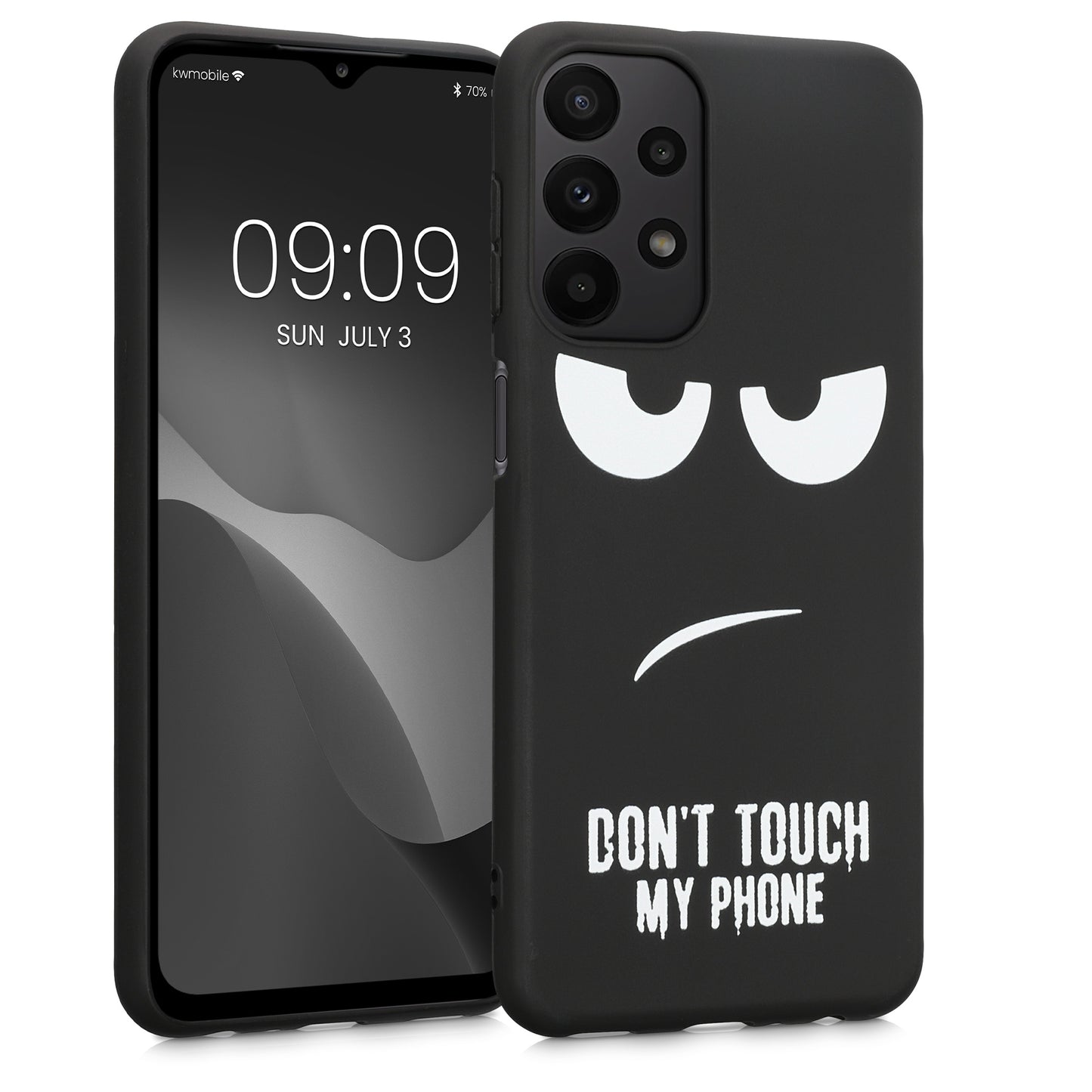 kwmobile Hülle kompatibel mit Samsung Galaxy A23 4G / 5G - Handyhülle Silikon Case
