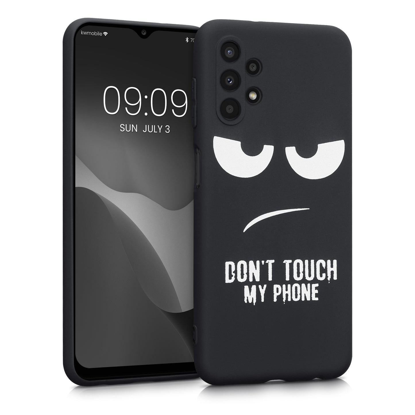 kwmobile Hülle kompatibel mit Samsung Galaxy A13 4G - Handyhülle Silikon Case