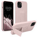 kwmobile Handyhülle für Apple iPhone 13 mit Fingerhalter und Stand Schutzhülle Cover