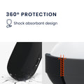 kwmobile Hülle kompatibel mit Jabra Elite 7 Pro / Elite 7 Active Hülle - Kopfhörer Case - TPU Cover - Schutzhülle