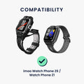 kwmobile USB Kabel Charger kompatibel mit imoo Watch Phone Z6 / Watch Phone Z1 Ladekabel - Smart Watch Ersatzkabel - Fitnesstracker Aufladekabel
