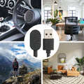 kwmobile USB Kabel Charger kompatibel mit imoo Watch Phone Z6 / Watch Phone Z1 Ladekabel - Smart Watch Ersatzkabel - Fitnesstracker Aufladekabel