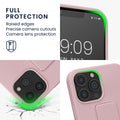 kwmobile Handyhülle für Apple iPhone 13 Pro Max Hülle mit Fingerhalter und Stand Schutzhülle Cover