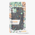 kwmobile Handyhülle für Apple iPhone 11 mit Fingerhalter und Stand Schutzhülle Cover