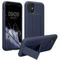 kwmobile Handyhülle für Apple iPhone 11 mit Fingerhalter und Stand Schutzhülle Cover
