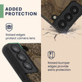 kwmobile Hülle kompatibel mit Samsung Galaxy S22 Hülle - Handy Cover - TPU Handyhülle Kompass Vintage