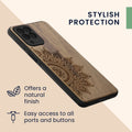 kwmobile Hülle kompatibel mit Samsung Galaxy M53 5G Handy Cover TPU Handyhülle Vintage