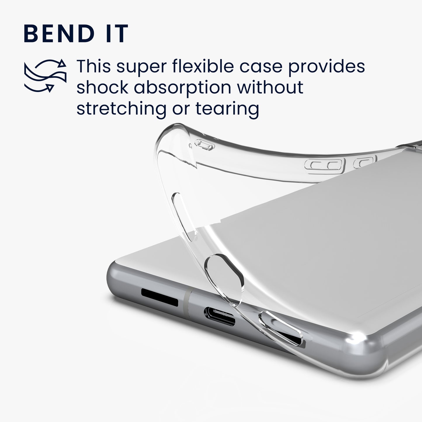 kwmobile Hülle kompatibel mit Google Pixel 6a Silikon Handyhülle Handy Case