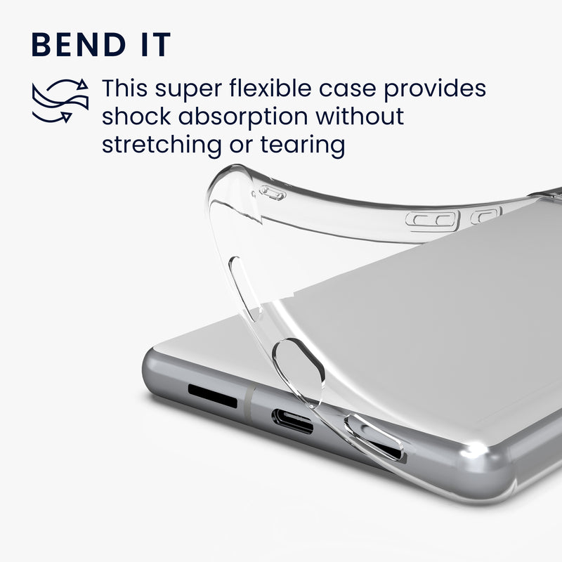 kwmobile Hülle kompatibel mit Google Pixel 6a Silikon Handyhülle Handy Case