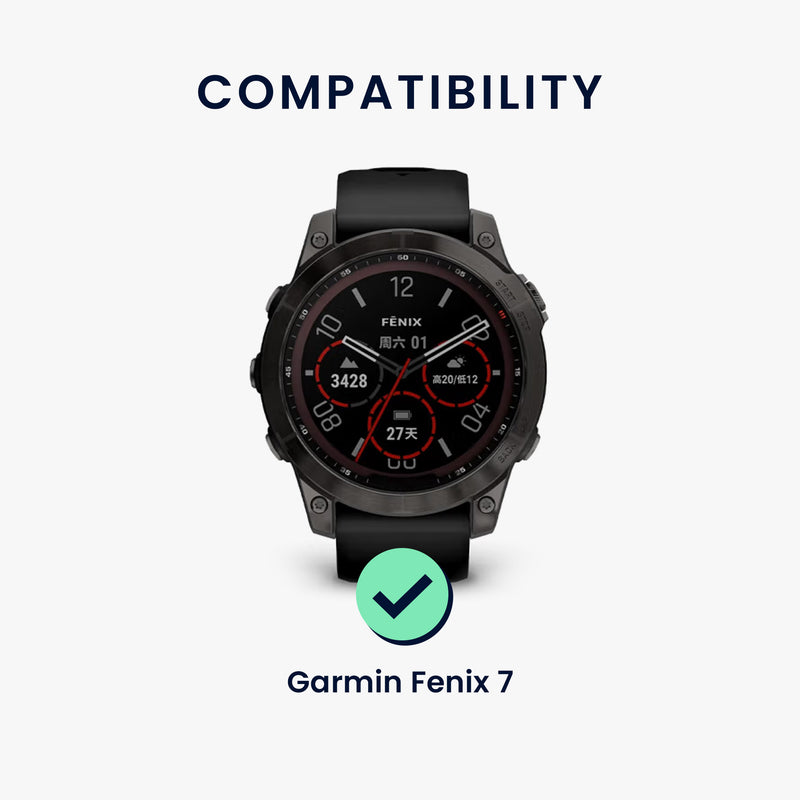 kwmobile Schutzring kompatibel mit Garmin Fenix 7 Fitnesstracker