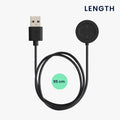 kwmobile USB Kabel Charger kompatibel mit Xiaomi Mi Watch Color Sport / S1 Active Ladekabel Smart Watch Ersatzkabel Fitnesstracker Aufladekabel