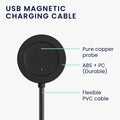 kwmobile USB Kabel Charger kompatibel mit Xiaomi Mi Watch Color Sport / S1 Active Ladekabel Smart Watch Ersatzkabel Fitnesstracker Aufladekabel