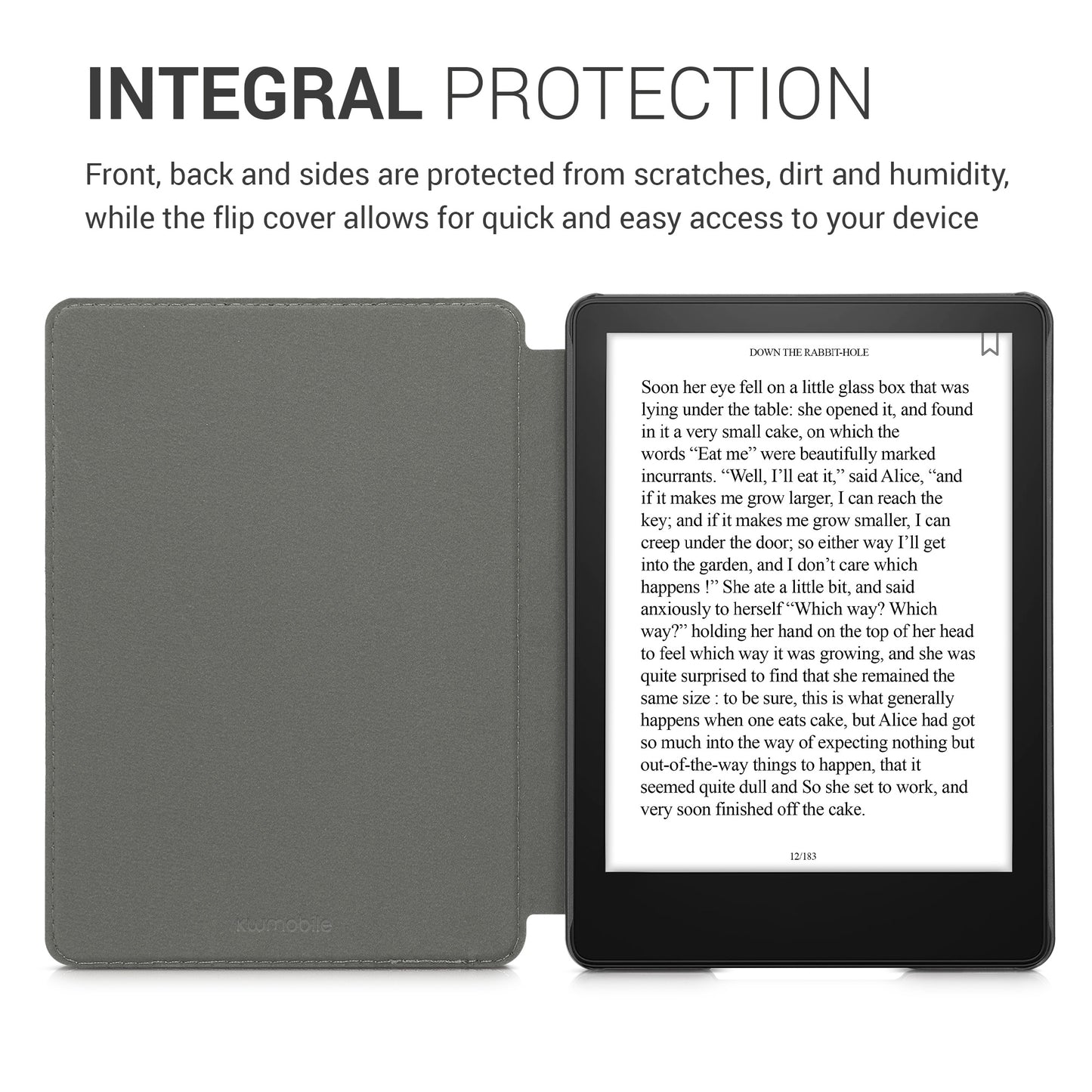 kwmobile Hülle kompatibel mit Amazon Kindle Paperwhite 11. Generation 2021 eReader Schutzhülle Cover