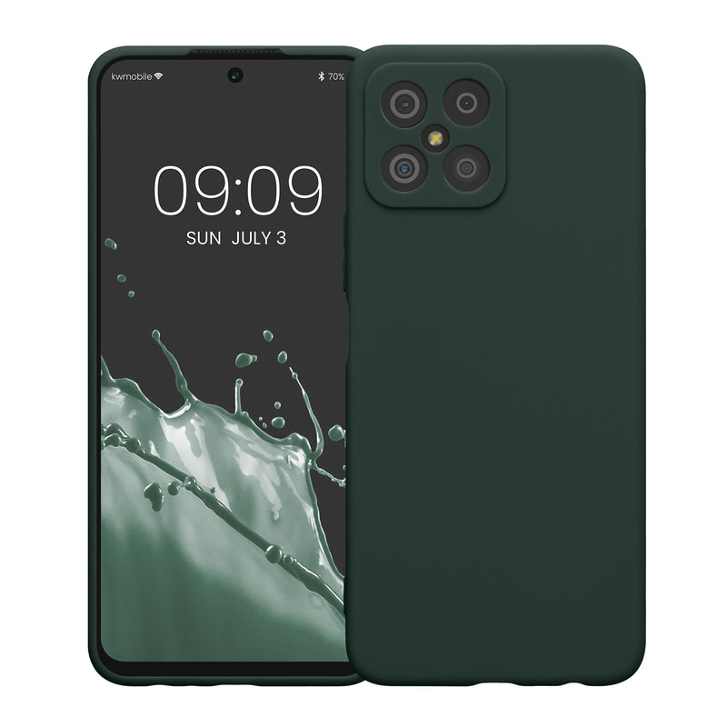 kwmobile Handyhülle für HONOR X8 Hülle weiches Handy Silikon Case Schutzhülle Cover