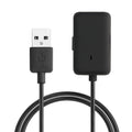 kwmobile USB Kabel Charger kompatibel mit AfterShokz Xtrainerz AS700 / OpenSwim S700 Ladekabel - Smart Watch Ersatzkabel - Fitnesstracker Aufladekabel in Schwarz Schwarz  