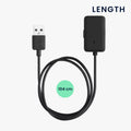 kwmobile USB Kabel Charger kompatibel mit AfterShokz Xtrainerz AS700 / OpenSwim S700 Ladekabel Smart Watch Ersatzkabel Fitnesstracker Aufladekabel