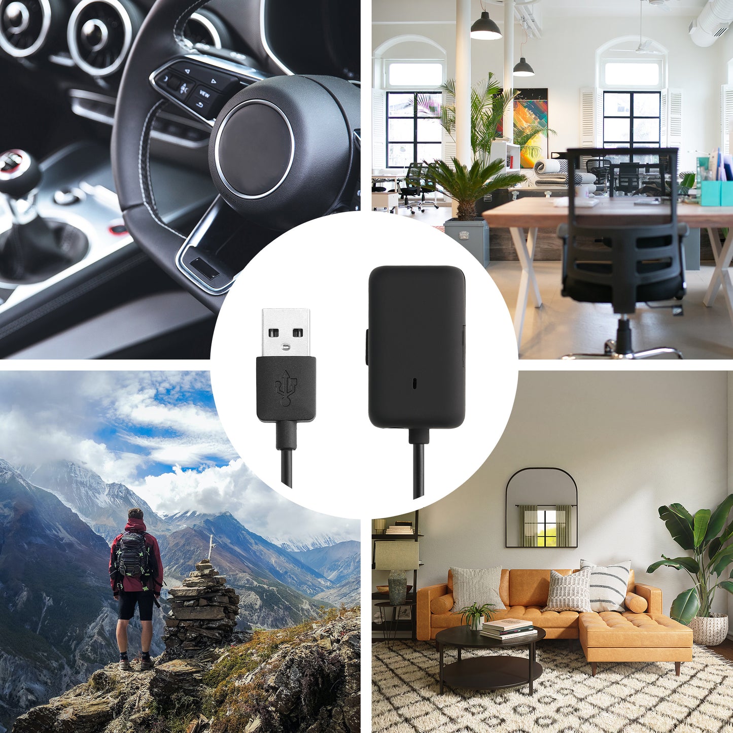 kwmobile USB Kabel Charger kompatibel mit AfterShokz Xtrainerz AS700 / OpenSwim S700 Ladekabel Smart Watch Ersatzkabel Fitnesstracker Aufladekabel