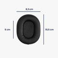 kwmobile Ohr Polster für Audio Technica ATH - MSR7 M30 M40X M50X Ohrpolster Ersatz Kopfhörer Ersatzteile Kopfhörer Ersatzpolster Over Ear Headphones