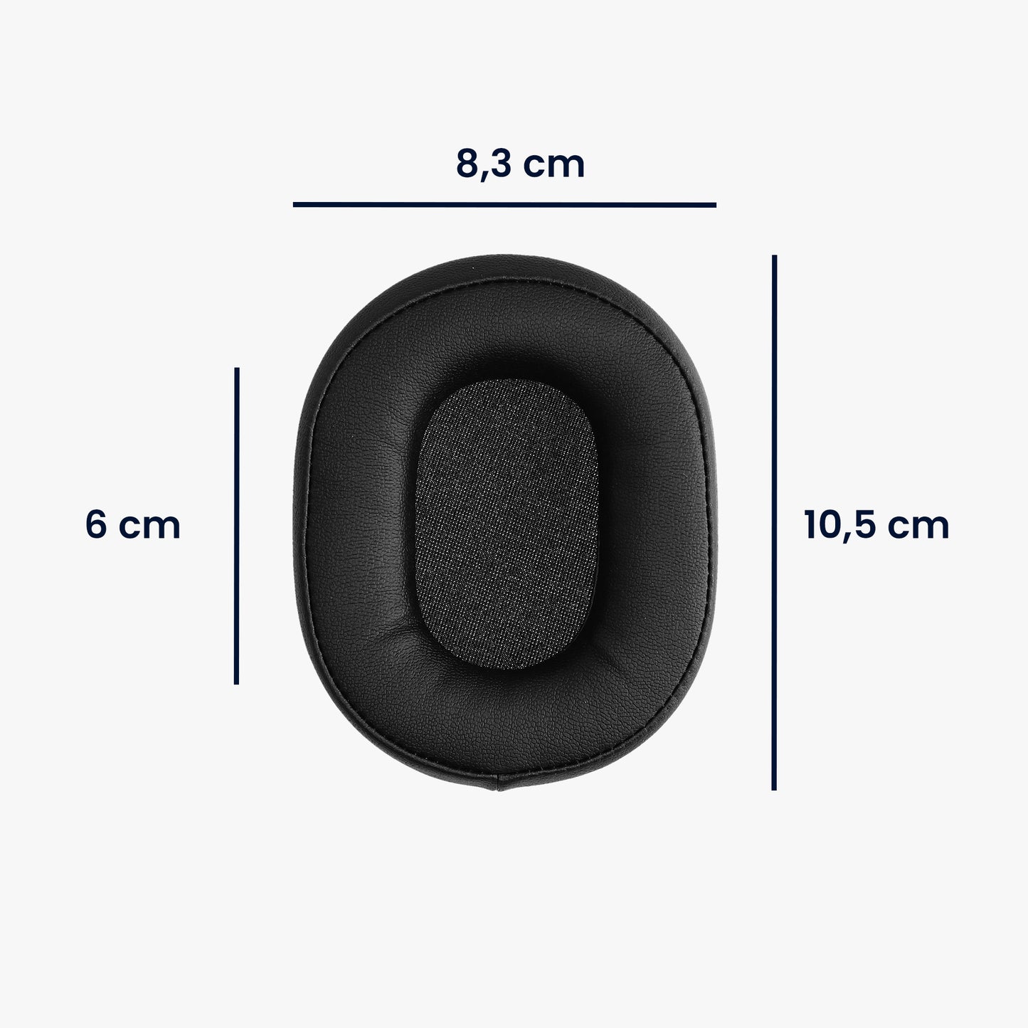 kwmobile Ohr Polster für Audio Technica ATH - MSR7 M30 M40X M50X Ohrpolster Ersatz Kopfhörer Ersatzteile Kopfhörer Ersatzpolster Over Ear Headphones
