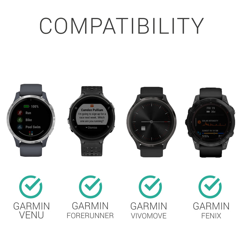 kwmobile 10x Staubschutz kompatibel mit Garmin Venu / Forerunner / Vivomove / Fenix - Staub Stecker Ladebuchse - Abdeckung