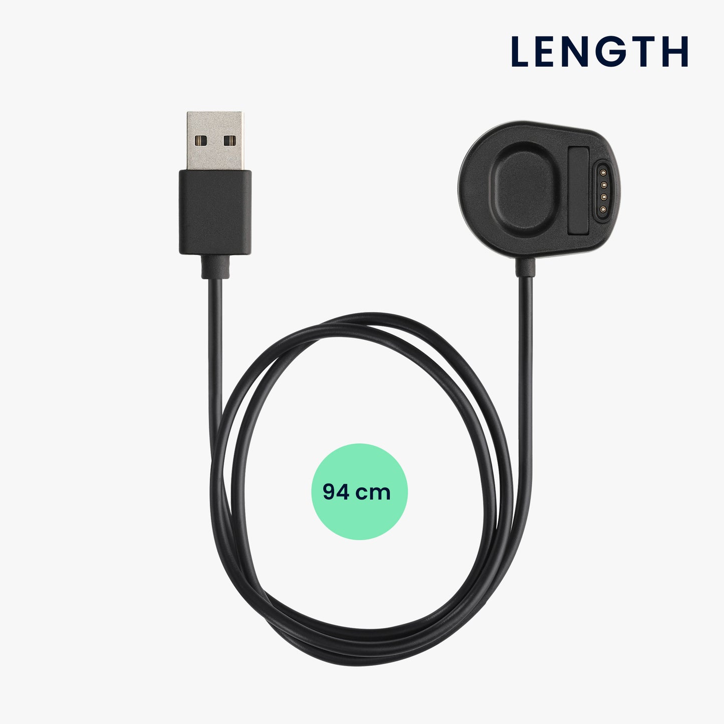 kwmobile USB Kabel Charger kompatibel mit Suunto 7 Ladekabel Smart Watch Ersatzkabel Fitnesstracker Aufladekabel