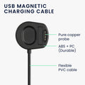 kwmobile USB Kabel Charger kompatibel mit Suunto 7 Ladekabel Smart Watch Ersatzkabel Fitnesstracker Aufladekabel