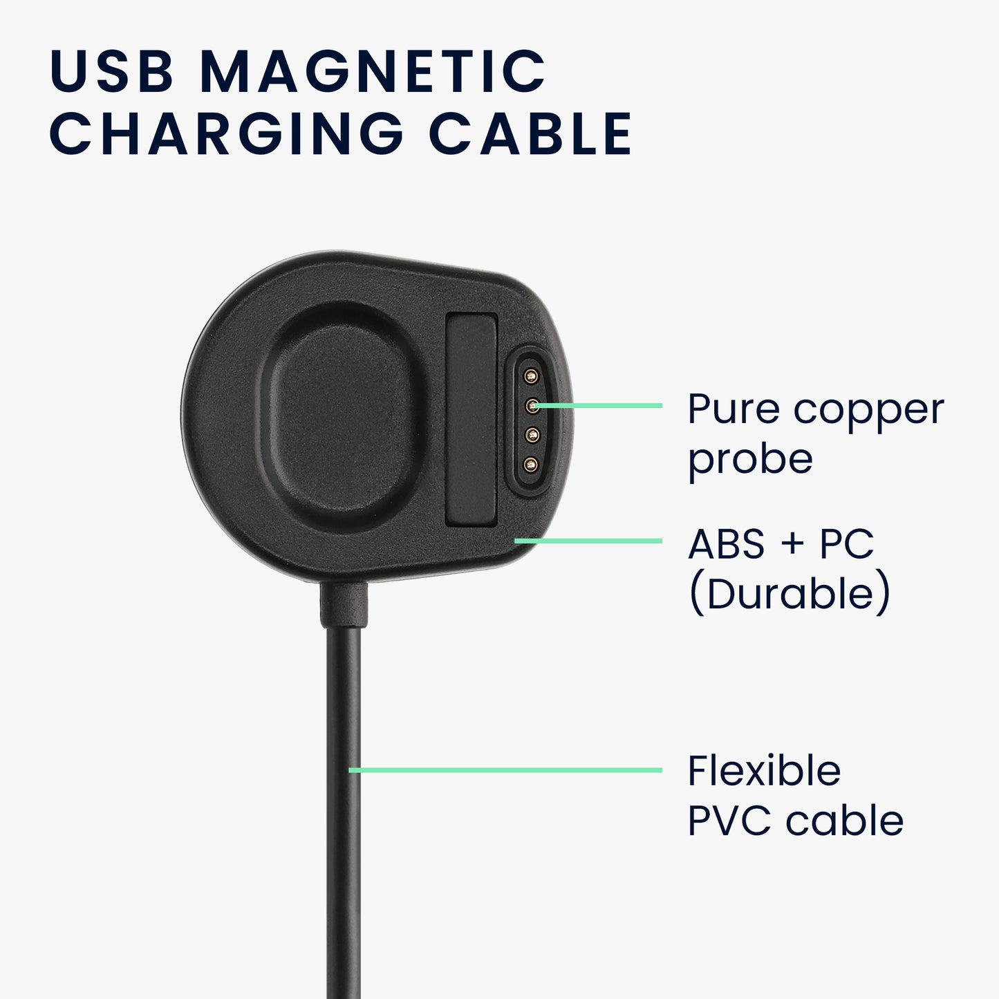 kwmobile USB Kabel Charger kompatibel mit Suunto 7 Ladekabel Smart Watch Ersatzkabel Fitnesstracker Aufladekabel