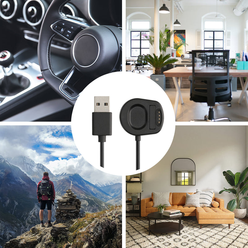 kwmobile USB Kabel Charger kompatibel mit Suunto 7 Ladekabel Smart Watch Ersatzkabel Fitnesstracker Aufladekabel