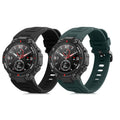 kwmobile Uhrenarmband für Huami Amazfit T-Rex / T-Rex Pro Armband Fitnesstracker Band Set Ersatzarmband Smartwatch
