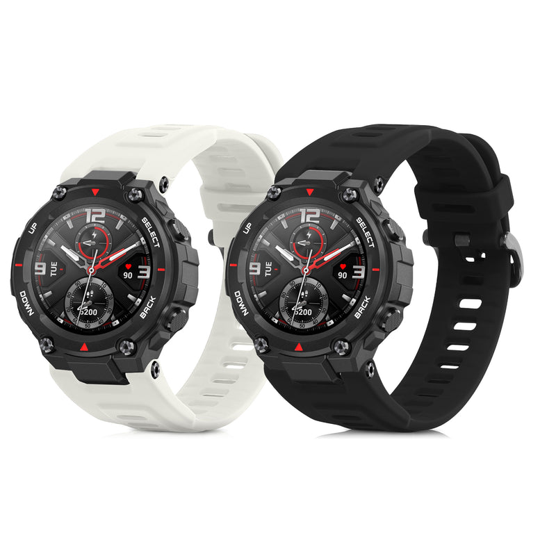 kwmobile Uhrenarmband für Huami Amazfit T-Rex / T-Rex Pro Armband Fitnesstracker Band Set Ersatzarmband Smartwatch