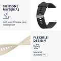kwmobile Uhrenarmband für Xiaomi Mi Watch / Mi Watch Color Sport Armband Fitnesstracker Band Set Ersatzarmband Smartwatch