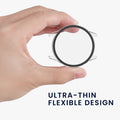 kwmobile Glas Hülle für Xiaomi Mi Watch / Mi Watch Color Sport Schutzhülle Fullbody Fitnesstracker Case Set
