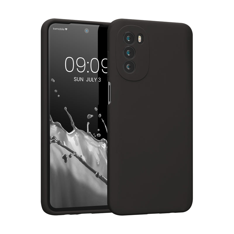 kwmobile Handyhülle für Motorola Moto G52 / Moto G82 5G Hülle - Case Silikon - Kabelloses Laden - Schutzhülle Cover
