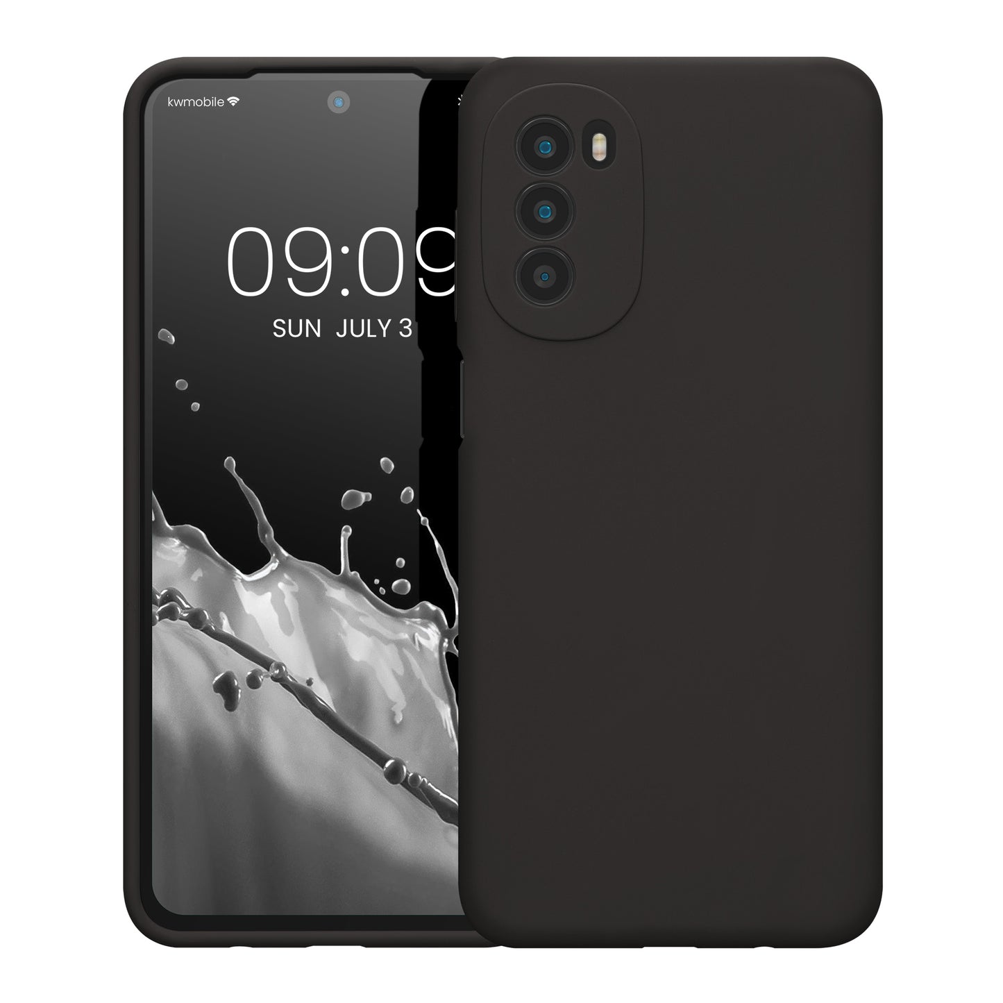 kwmobile Handyhülle für Motorola Moto G52 / Moto G82 5G Hülle - Case Silikon - Kabelloses Laden - Schutzhülle Cover