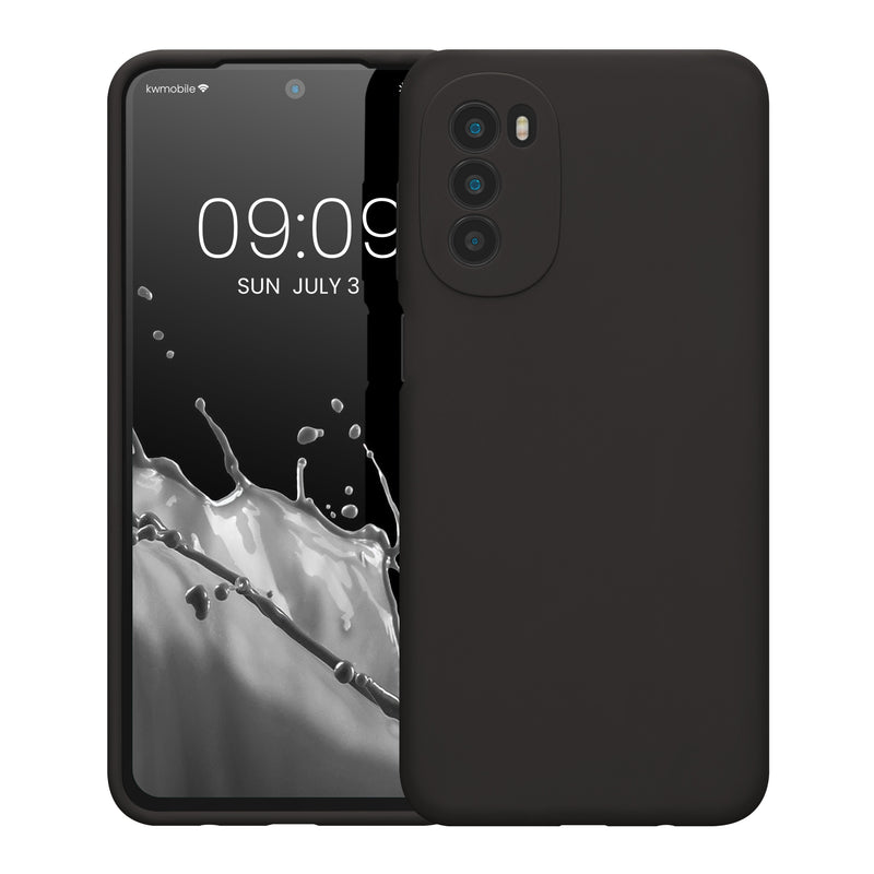 kwmobile Handyhülle für Motorola Moto G52 / Moto G82 5G Hülle - Case Silikon - Kabelloses Laden - Schutzhülle Cover