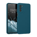 kwmobile Handyhülle für Motorola Moto G52 / Moto G82 5G Hülle - Case Silikon - Kabelloses Laden - Schutzhülle Cover
