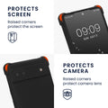 kwmobile Necklace Case kompatibel mit Google Pixel 6a Hülle - Cover mit Kordel zum Umhängen - Silikon Schutzhülle