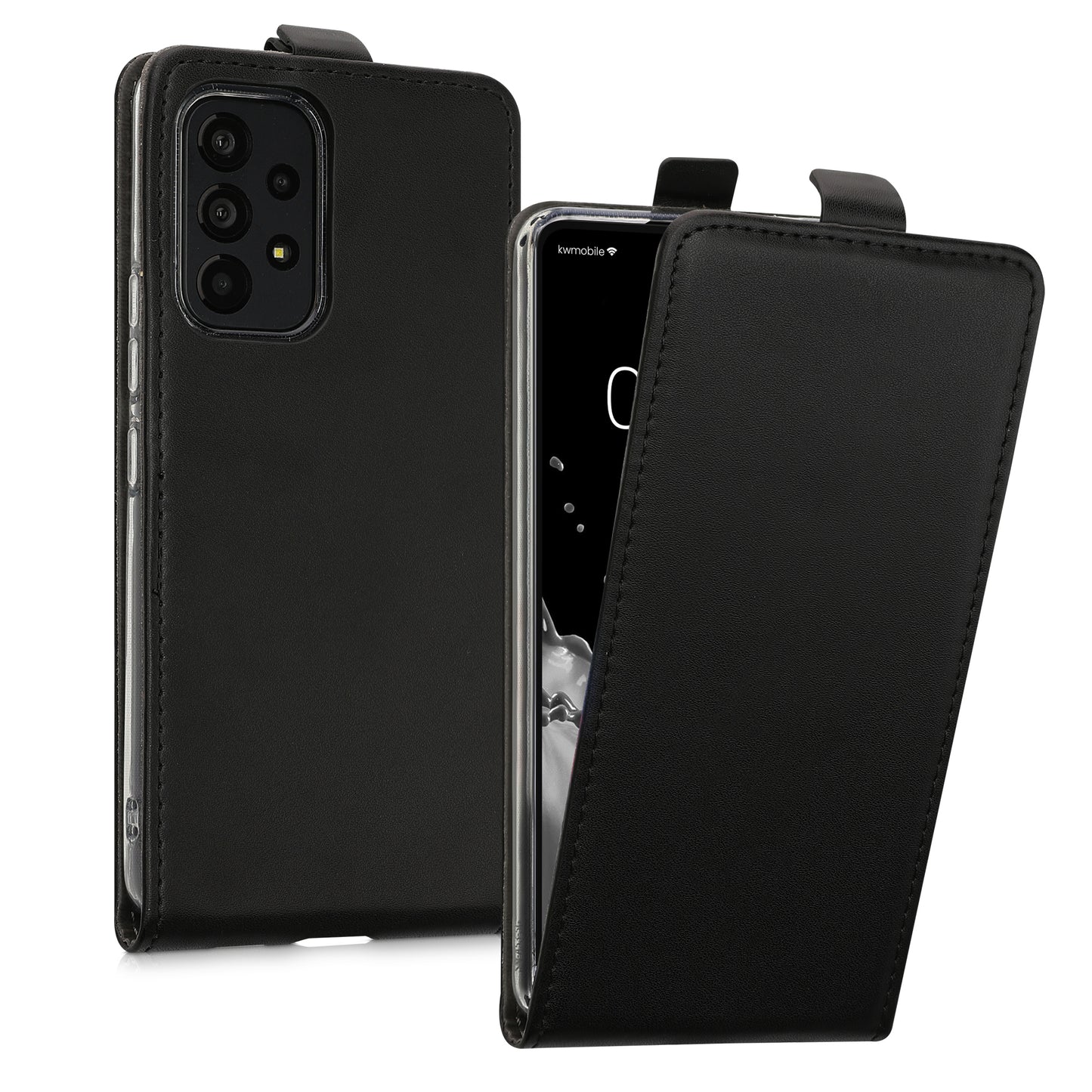 kwmobile Schutzhülle kompatibel mit Samsung Galaxy A53 5G - Hülle Handy - Flip Case Handyhülle