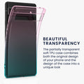 kwmobile Case kompatibel mit Google Pixel 6a - Hülle Handy - Handyhülle Transparent