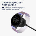 kwmobile USB Kabel Charger kompatibel mit Fossil Gen 6 5 4 Smartwatch / Skagen Falster 2 Ladekabel Smart Watch Ersatzkabel Fitnesstracker Aufladekabel