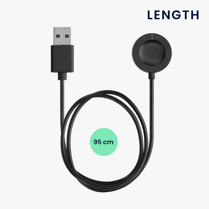 kwmobile USB Kabel Charger kompatibel mit Fossil Gen 6 5 4 Smartwatch / Skagen Falster 2 Ladekabel Smart Watch Ersatzkabel Fitnesstracker Aufladekabel